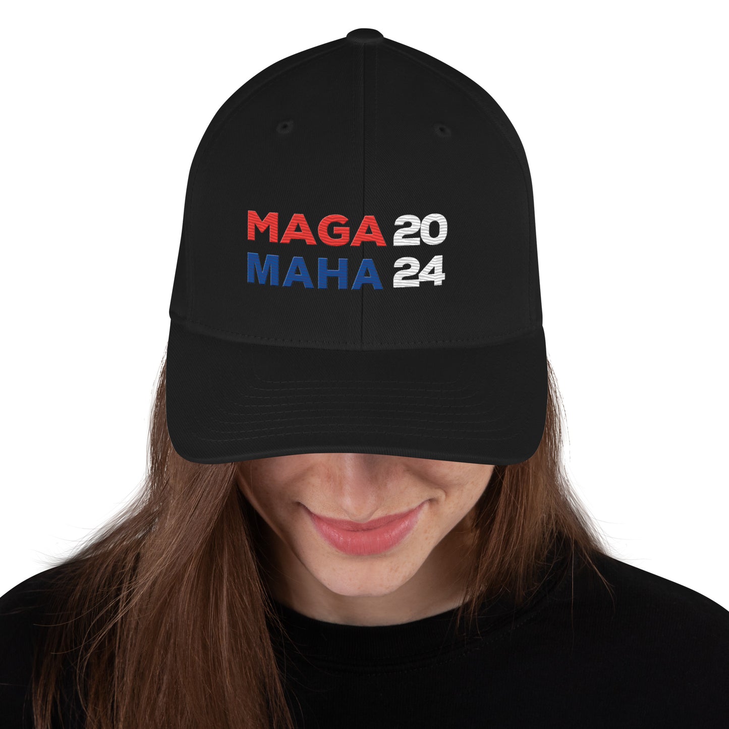 MAGA MAHA 2024 Flexfit- Black